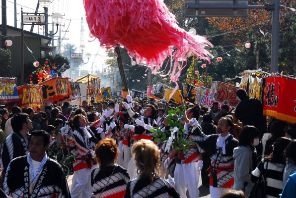 宇都宮羽黒山神社　梵天祭